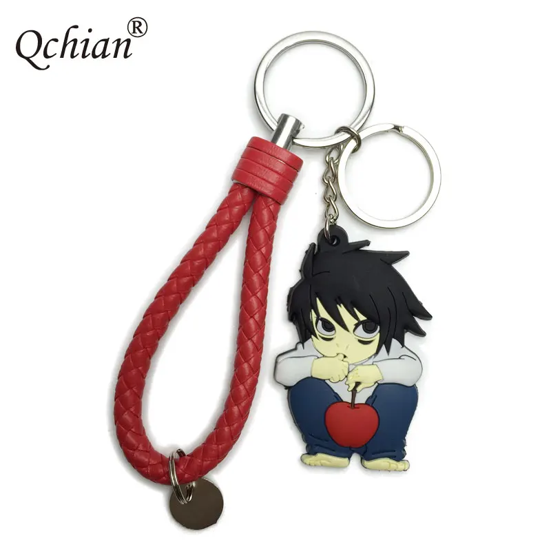 Death Note Keychain Cute One Sided Silicone Ryuk Ryuuku L Killer Key Chain Pendant Anime Accessories Cartoon Key Ring
Death Note Keychain Cute One Sided Silicone Ryuk Ryuuku L Killer Key Chain Pendant Anime Accessories Cartoon Key Ring