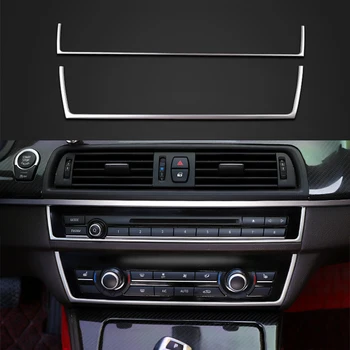 2x Stainless Center Control Buttons Stripe Cover Trim For BMW 5 Series F10 11-16
2x Stainless Center Control Buttons Stripe Cover Trim For BMW 5 Series F10 11-16