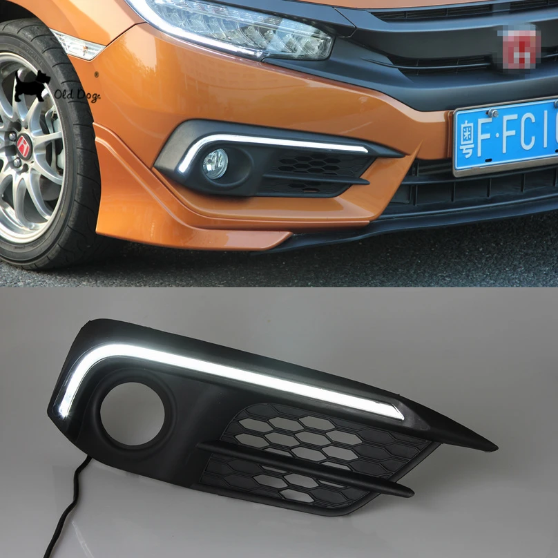 2Pcs For Honda Civic 2016 2017 2018 DRL LED Driving Daytime Running Light 12V fog lamp Relay Daylight car styling free shipping
2Pcs For Honda Civic 2016 2017 2018 DRL LED Driving Daytime Running Light 12V fog lamp Relay Daylight car styling free shipping