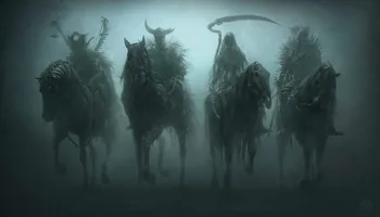 Custom Poster Dark Four Horsemen of the Apocalypse Wall Sticker Home Decor Silk Art Poster
Custom Poster Dark Four Horsemen of the Apocalypse Wall Sticker Home Decor Silk Art Poster