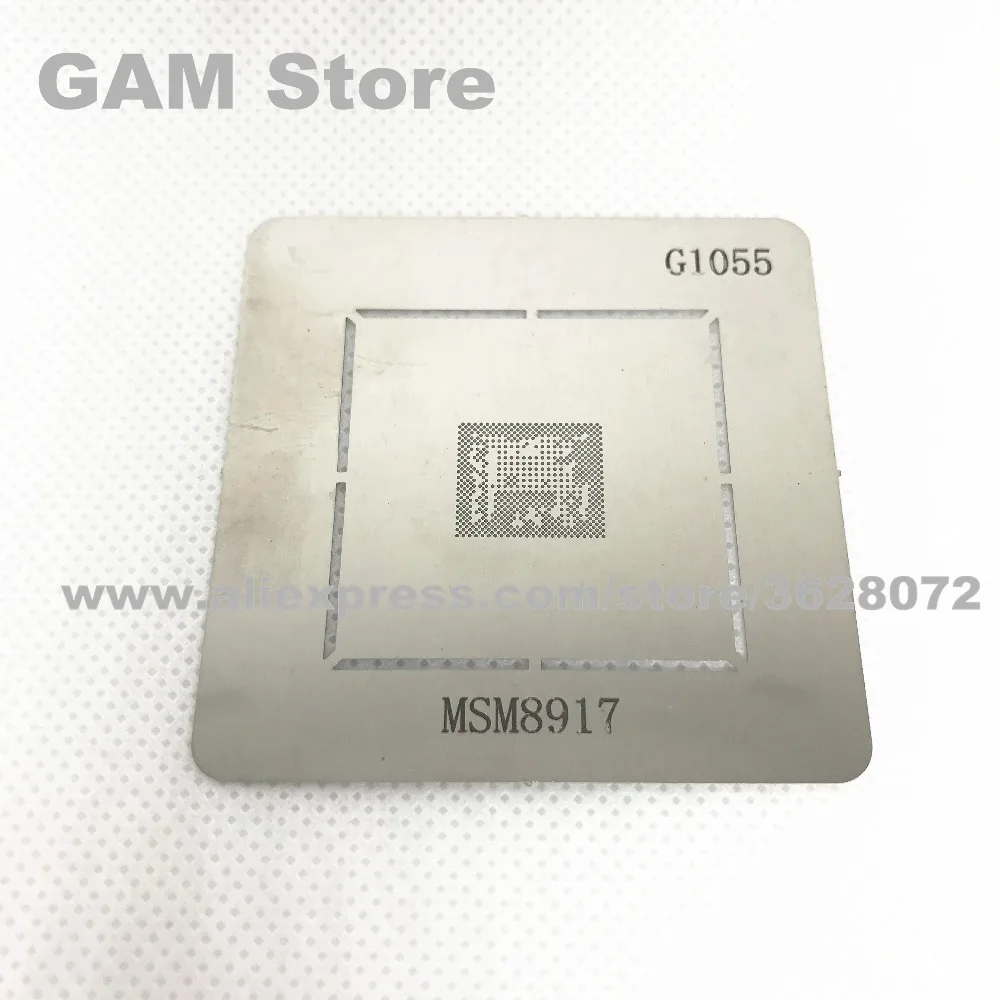 MSM8917 CPU BGA Stencil Reballing IC Chip Pins Tin Plant Steel Net Soldering BGA Direct Heating Template G1055
MSM8917 CPU BGA Stencil Reballing IC Chip Pins Tin Plant Steel Net Soldering BGA Direct Heating Template G1055