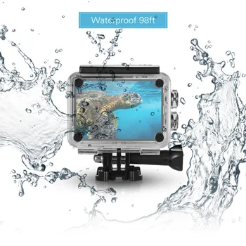 Andoer 4K 16MP WiFi Sports Action Camera Ultra HD Waterproof 98ft 2inch LCD 140 Degree Wide Angle DV Camcorder
Andoer 4K 16MP WiFi Sports Action Camera Ultra HD Waterproof 98ft 2inch LCD 140 Degree Wide Angle DV Camcorder