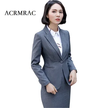 ACRMRAC Women's suits New style Long sleeve Solid color Slim pocket jacket Length Pants Business OL Formal Pants Suits
ACRMRAC Women's suits New style Long sleeve Solid color Slim pocket jacket Length Pants Business OL Formal Pants Suits