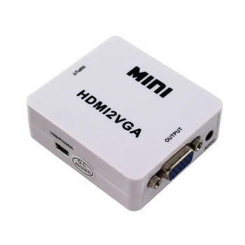 5 Pieces Wholesale HDMI to VGA Video Converter HDMI VGA Male to Female Adapter Converter with Audio Port
5 Pieces Wholesale HDMI to VGA Video Converter HDMI VGA Male to Female Adapter Converter with Audio Port