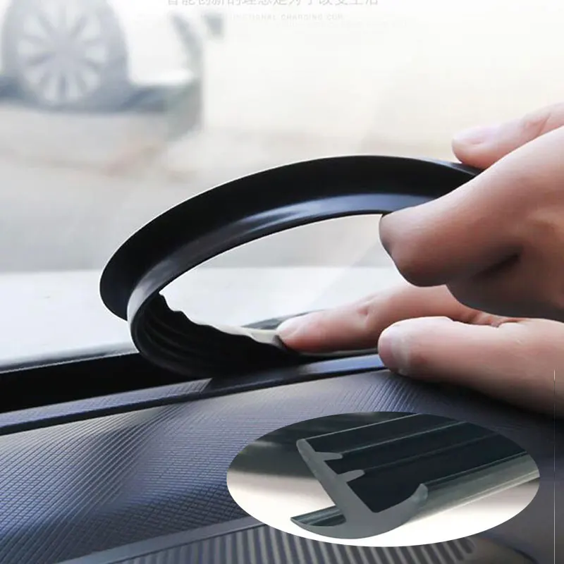 1.6m /5.25ft Car Windshield Dashboard Soundproof Anti-dust Noise Insulation Sealing Strip Black Car Rubber Seal Auto Parts
1.6m /5.25ft Car Windshield Dashboard Soundproof Anti-dust Noise Insulation Sealing Strip Black Car Rubber Seal Auto Parts