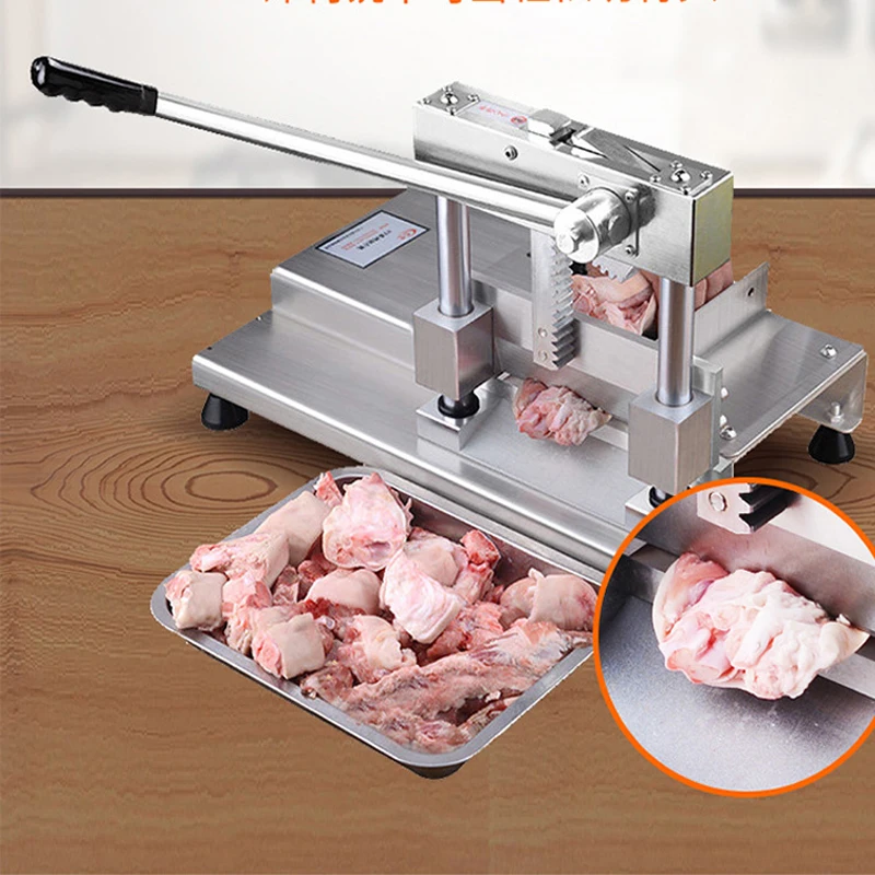 Manual bone sawing machine commercial cutting frozen meat cutter for cut Ribs Fish Meat Beef | Бытовая техника