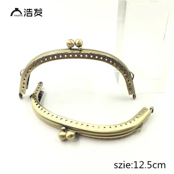 HAOFA 12.5cm Accessories for Bags 10pcs Arc Pattern Metal Purse Frame Ladies' Bag Accessories DIY Clutch Bag Purse Frame
HAOFA 12.5cm Accessories for Bags 10pcs Arc Pattern Metal Purse Frame Ladies' Bag Accessories DIY Clutch Bag Purse Frame
