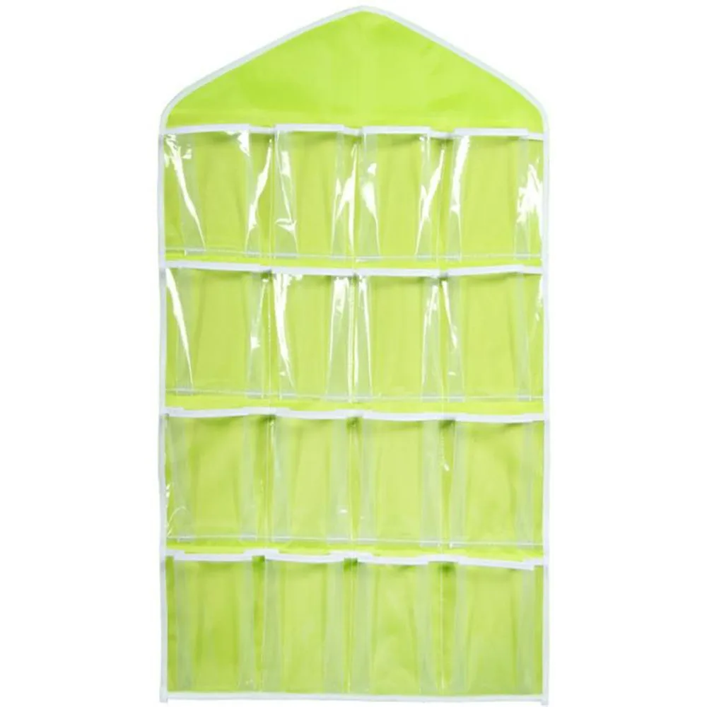 2018 Hot Selling 16Pockets Clear Hanging Bag Socks Bra Underwear Rack Hanger Storage Polyester Organizer
2018 Hot Selling 16Pockets Clear Hanging Bag Socks Bra Underwear Rack Hanger Storage Polyester Organizer