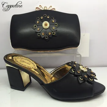 Capputine 2019 Summer Slipper Shoes And Bag Set Nigerian Fashion Pumps Shoes And Bag Set For Women Dress Sales Promotion BL225C
Capputine 2019 Summer Slipper Shoes And Bag Set Nigerian Fashion Pumps Shoes And Bag Set For Women Dress Sales Promotion BL225C
