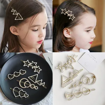 Alloy Minimalist Geometric Irregular Hair Clips Pearl Hairpins Barrette Hairgrip Hair Styling Accessories Photo props
Alloy Minimalist Geometric Irregular Hair Clips Pearl Hairpins Barrette Hairgrip Hair Styling Accessories Photo props