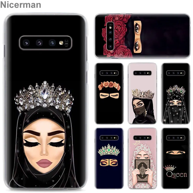 Muslim Islamic Gril Eyes Arabic Hijab Girl Phone Cases for Samsung Galaxy S10e S10 Plus S8 S9 Plus S6 S7 Edge A40 A50 A70 M20 Ca 
Muslim Islamic Gril Eyes Arabic Hijab Girl Phone Cases for Samsung Galaxy S10e S10 Plus S8 S9 Plus S6 S7 Edge A40 A50 A70 M20 Ca