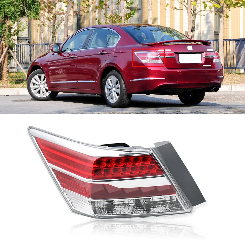 CAPQX For HONDA ACCORD 2013 Outer Rear Brake Tail Light rear light taillight taillamp tail lamp rear headlight headlamp
CAPQX For HONDA ACCORD 2013 Outer Rear Brake Tail Light rear light taillight taillamp tail lamp rear headlight headlamp