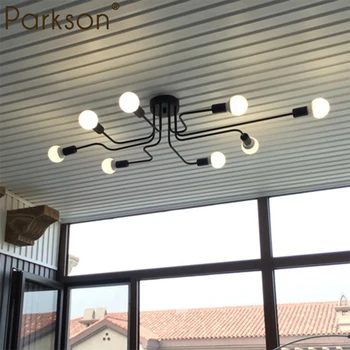 Retro Industrial decor Loft Nordic Pipe Wrought Iron Ceiling Lights 4/6/8 Heads Led ceiling Lamp for Home Decor Living room
Retro Industrial decor Loft Nordic Pipe Wrought Iron Ceiling Lights 4/6/8 Heads Led ceiling Lamp for Home Decor Living room