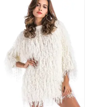 Female Solid Color Pullovers O-Neck Women Clothing Long-Sleeved Tassel Casual Loose Warm Sweater Autumn Knit Top S118
Female Solid Color Pullovers O-Neck Women Clothing Long-Sleeved Tassel Casual Loose Warm Sweater Autumn Knit Top S118