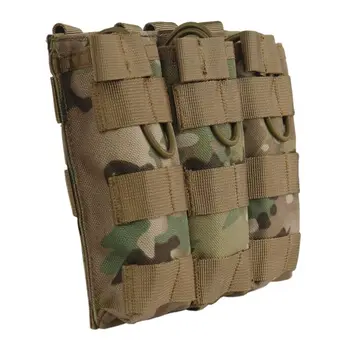 Tactical MOLLE Pouch Triple Open-Top Magazine Pouch FAST AK AR M4 FAMAS Mag Pouch Airsoft Military Paintball Equipment
Tactical MOLLE Pouch Triple Open-Top Magazine Pouch FAST AK AR M4 FAMAS Mag Pouch Airsoft Military Paintball Equipment