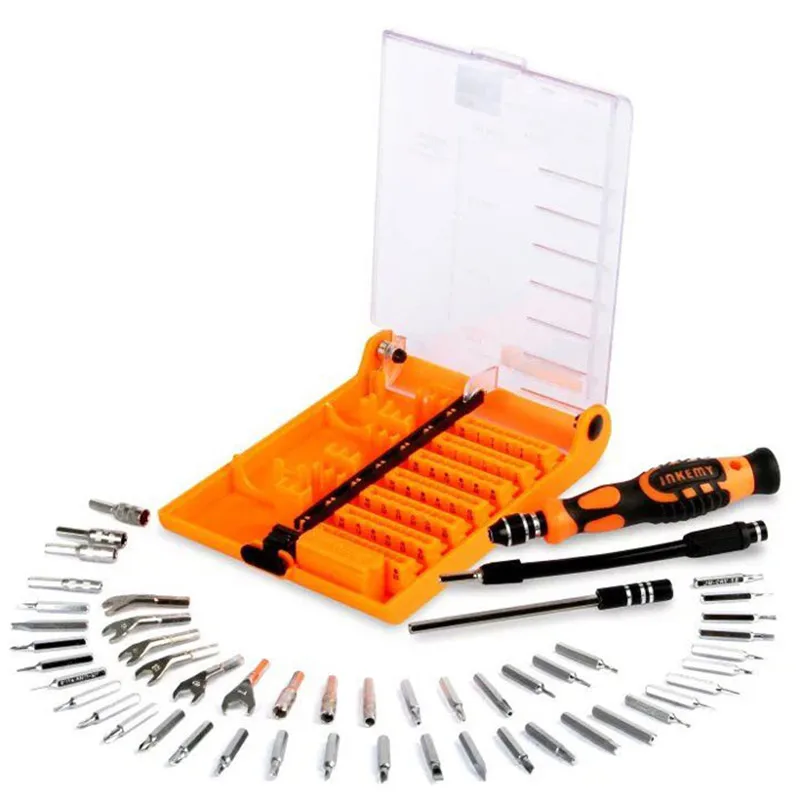 JAKEMY JM- 8150 52 in1 Multifunctional Precision Screwdriver Set Electronic Screwdriver For iPhone Laptop Mini Repair Tools
JAKEMY JM- 8150 52 in1 Multifunctional Precision Screwdriver Set Electronic Screwdriver For iPhone Laptop Mini Repair Tools