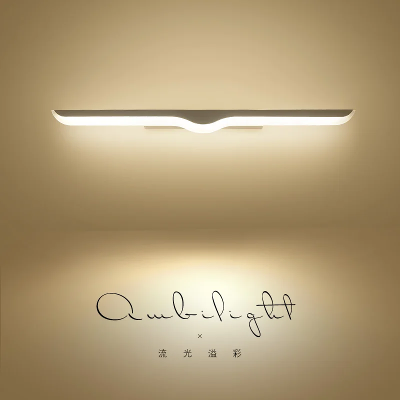 Modern minimalist LED mirror light 0.4M~1.2M wall lamp bathroom bedroom bedside wall lamp decoration anti-fog espelho banheiro
Modern minimalist LED mirror light 0.4M~1.2M wall lamp bathroom bedroom bedside wall lamp decoration anti-fog espelho banheiro