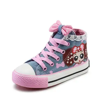 Girls Canvas Shoes 2019 New Spring Aumumn Model Children Flats Fashion Kids Sneakers Denim Girls Princess Shoes Casual Footwear
Girls Canvas Shoes 2019 New Spring Aumumn Model Children Flats Fashion Kids Sneakers Denim Girls Princess Shoes Casual Footwear