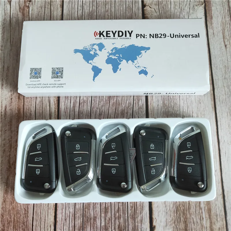 5PCS/Lot NB29 3 Button NB Series Universal Multi-functional Remote Control for KD900 URG200 KD-X2 Key Programmer
5PCS/Lot NB29 3 Button NB Series Universal Multi-functional Remote Control for KD900 URG200 KD-X2 Key Programmer