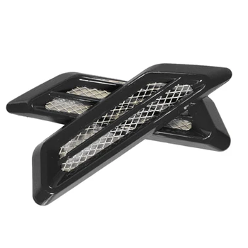 2pcs Car Chrome Plastic Car Fender Airflow Side Decoration Ventilation Creative Fake Grill Style Car Air Outlet Accessories
2pcs Car Chrome Plastic Car Fender Airflow Side Decoration Ventilation Creative Fake Grill Style Car Air Outlet Accessories