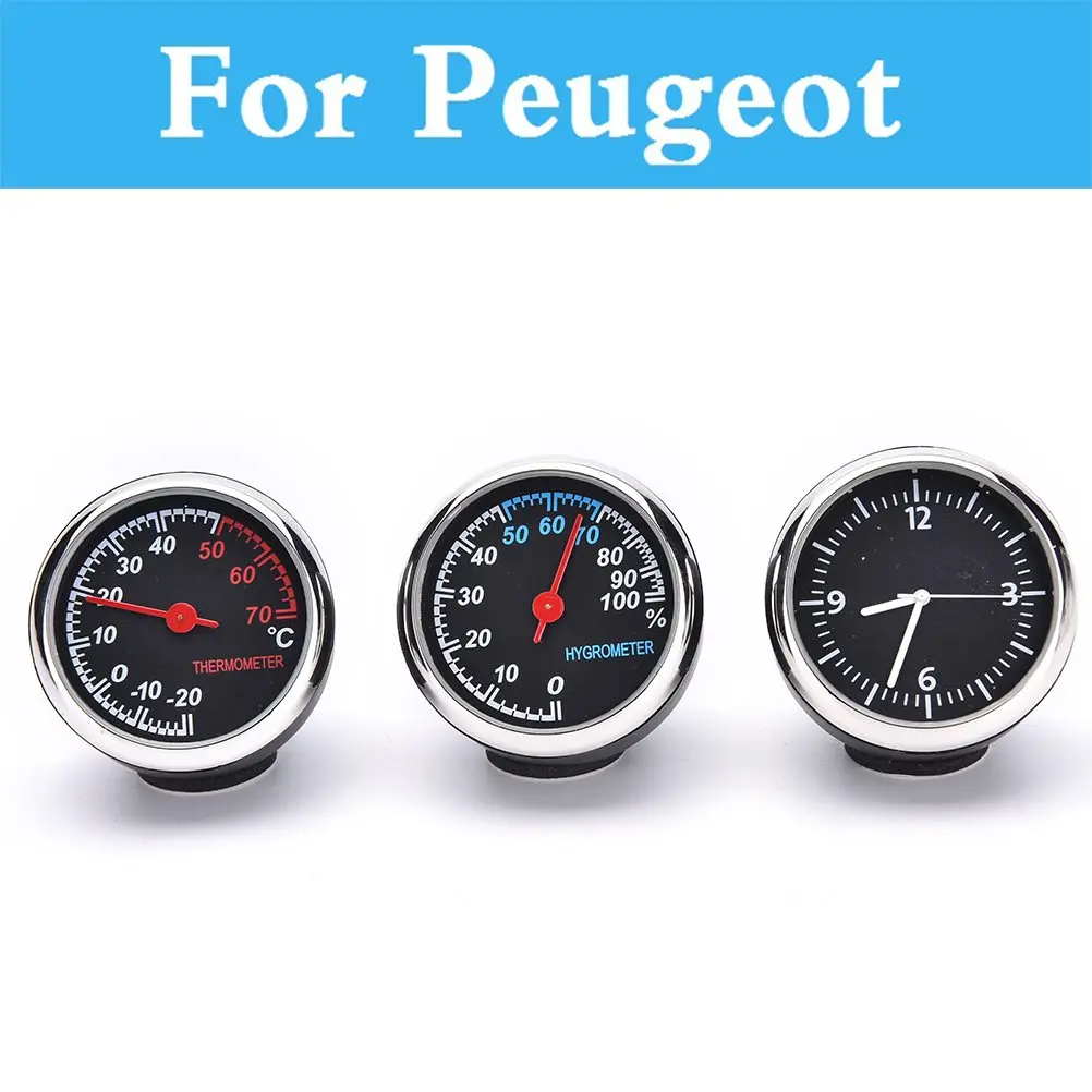 Car Digital Thermometer Hygrometer Mechanical Round Quartz Clock For Peugeot 301 307 3008 1007 107 108 2008 206 207 208 208 Gti
Car Digital Thermometer Hygrometer Mechanical Round Quartz Clock For Peugeot 301 307 3008 1007 107 108 2008 206 207 208 208 Gti