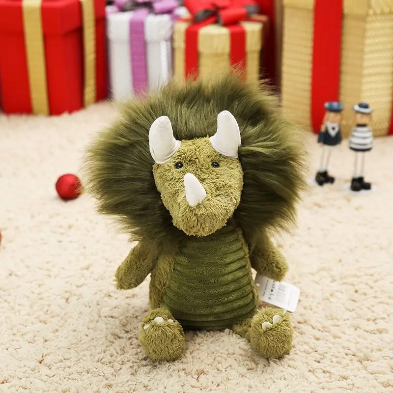 new plush rhinoceros toy stuffed creative doll gift about 28cm | Игрушки и хобби