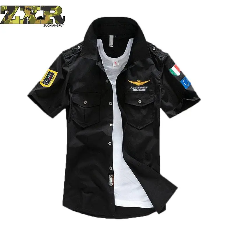 Men's Clothes Tactical Bomber Air Force Quick Drying short Sleeve Shirts Outdoor Camping Breathable Combat Military Shirts
Men's Clothes Tactical Bomber Air Force Quick Drying short Sleeve Shirts Outdoor Camping Breathable Combat Military Shirts