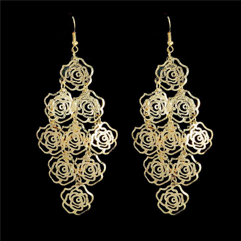 QCOOLJLY Hot Sale New Enchanting Shiny Multi-styles Hollow Design Tassel Dangle Earrings For Women Girlfriends Gifts Wholesale
QCOOLJLY Hot Sale New Enchanting Shiny Multi-styles Hollow Design Tassel Dangle Earrings For Women Girlfriends Gifts Wholesale