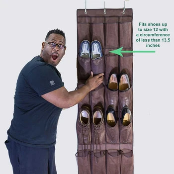 24 Pockets Large Folding Wardrobe Hanging Bags Cavas Organizer Closet Shoes Storage Bag Trunk Closet Rangement For Shoes Toys
24 Pockets Large Folding Wardrobe Hanging Bags Cavas Organizer Closet Shoes Storage Bag Trunk Closet Rangement For Shoes Toys