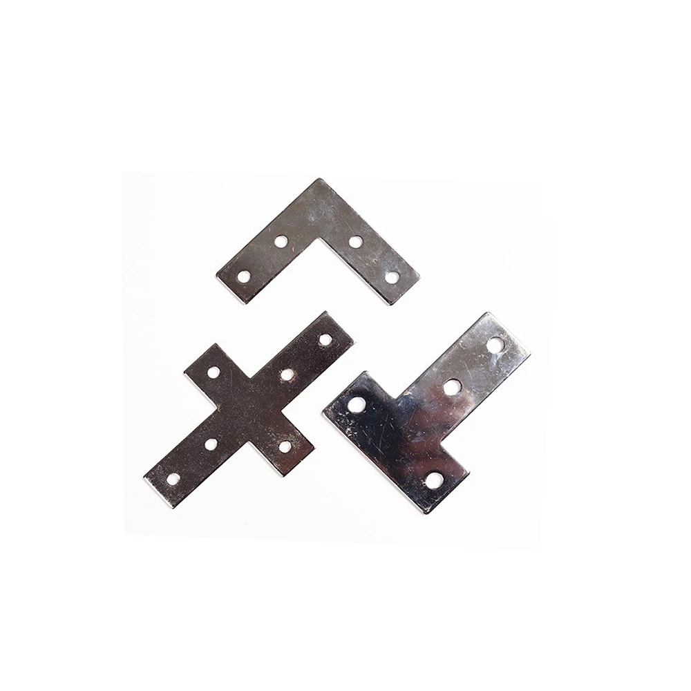 90 Degree Joint Board Plate Corner Angle Bracket Connection Strip for Aluminum Profile 2020/3030/4040 L/T/Cross 4 hole
90 Degree Joint Board Plate Corner Angle Bracket Connection Strip for Aluminum Profile 2020/3030/4040 L/T/Cross 4 hole