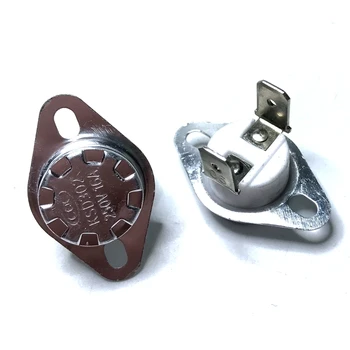 10PCS KSD301 KSD302 250V 16A 130-175 Degree NC Ceramic Temperature Switch Normally Closed Temperature Controller 110 Degrees 150
10PCS KSD301 KSD302 250V 16A 130-175 Degree NC Ceramic Temperature Switch Normally Closed Temperature Controller 110 Degrees 150