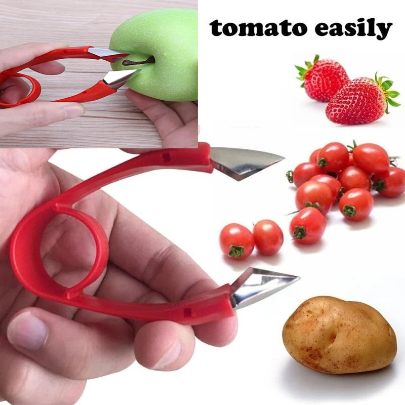 1Pc potato tomato strawberry fruit removal straw equipment stem removal kitchen tool 
1Pc potato tomato strawberry fruit removal straw equipment stem removal kitchen tool