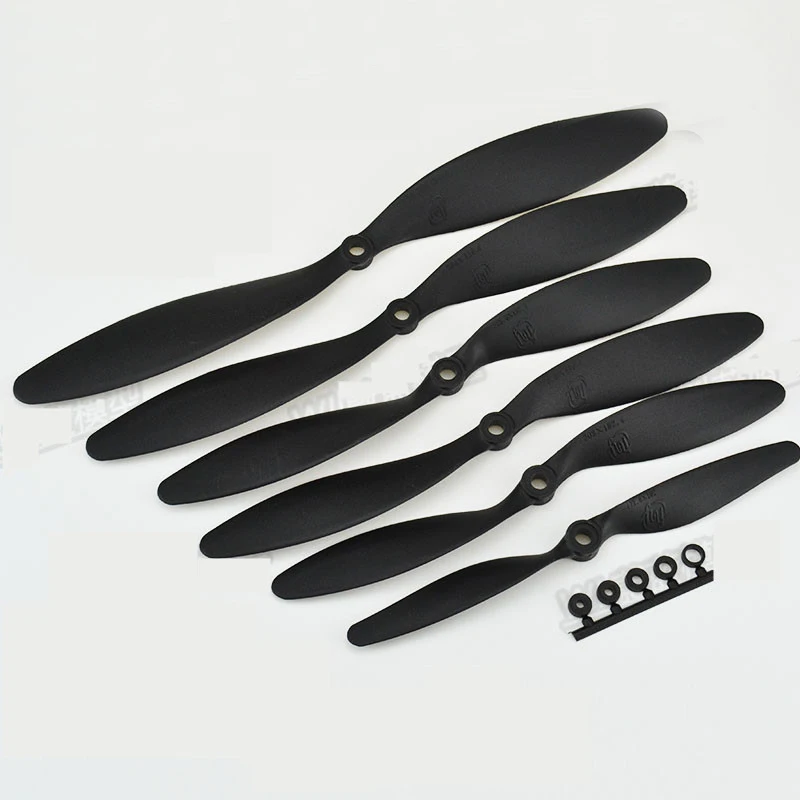 10pcs/lot 1147 1080 1047 9047 8060 7040 Black propeller 2 blade paddle slow props for fixed wings RC airplane
10pcs/lot 1147 1080 1047 9047 8060 7040 Black propeller 2 blade paddle slow props for fixed wings RC airplane