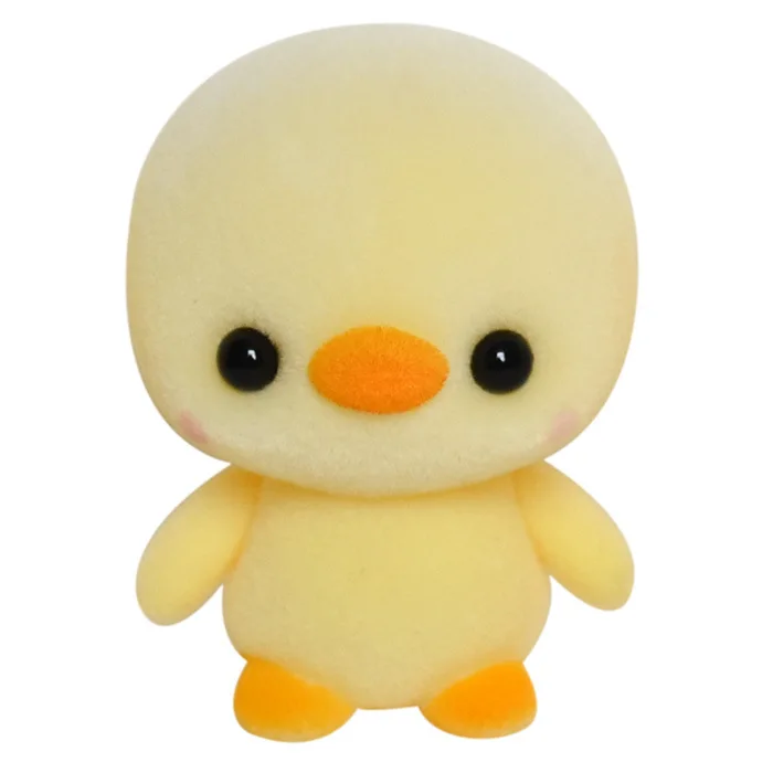 Flocking Plush Real Life Animals Kawaii Toys Caramel Shiba Inu Penguin Duck (11)