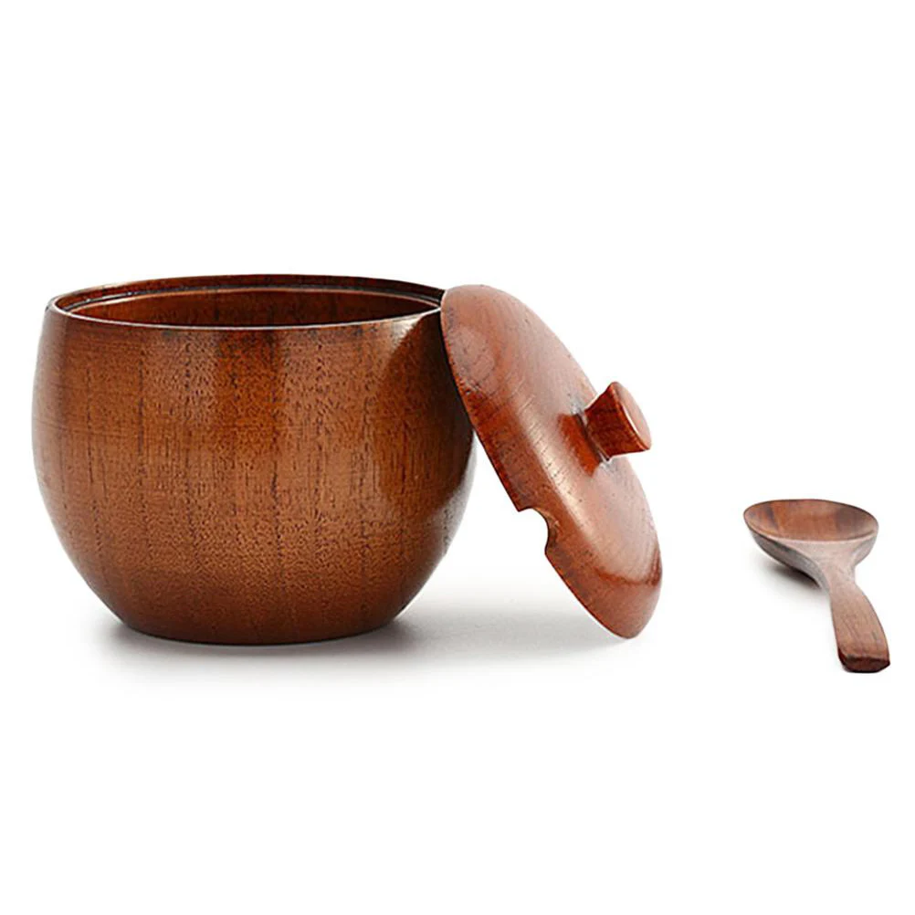 1Set Japanese Style Wooden Seasoning Pot Spice Jar with Spoon and Lid for Kitchen Home Kitchen Seasoning Box Salt Pepper Shakers
1Set Japanese Style Wooden Seasoning Pot Spice Jar with Spoon and Lid for Kitchen Home Kitchen Seasoning Box Salt Pepper Shakers