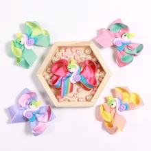 10pcs Licorne Barrettes Children Hairpins Infant Baby Toddler Girl Hair Bow hair clip Ribbon Bows Girls Cartoon Hairpins Rainbow
10pcs Licorne Barrettes Children Hairpins Infant Baby Toddler Girl Hair Bow hair clip Ribbon Bows Girls Cartoon Hairpins Rainbow