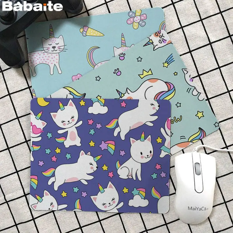 Babaite New Arrivals Cute cat unicorn Beautiful Anime Mouse Mat Smooth Writing Pad Desktops Mate gaming mouse pad
Babaite New Arrivals Cute cat unicorn Beautiful Anime Mouse Mat Smooth Writing Pad Desktops Mate gaming mouse pad