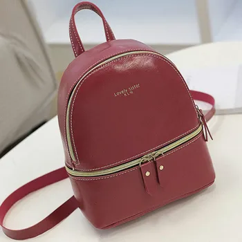 Women Girl Mini Faux Leather Backpack School Bag Small Travel Bag Women Fashion Backpack
Women Girl Mini Faux Leather Backpack School Bag Small Travel Bag Women Fashion Backpack
