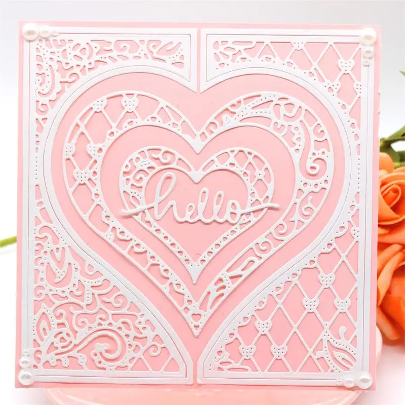 ZFPARTY Heart frame Metal Cutting Dies Stencils for DIY Scrapbooking/photo album Decorative DIY Paper Cards
ZFPARTY Heart frame Metal Cutting Dies Stencils for DIY Scrapbooking/photo album Decorative DIY Paper Cards