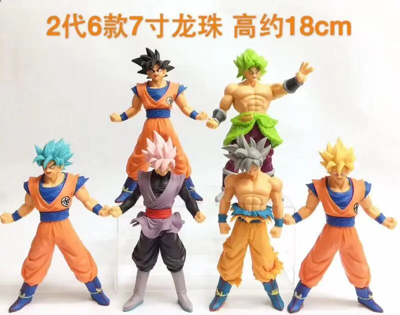 Anime Dragon Ball Z SUPER Son Goku Ultra Instinct Super Saiyan God Blue Rose Black Gokou Broli Action Figures Toys Model Dolls
Anime Dragon Ball Z SUPER Son Goku Ultra Instinct Super Saiyan God Blue Rose Black Gokou Broli Action Figures Toys Model Dolls