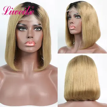 Liweike 150% Density Ombre Color 1B 27 Short Bob Lace Front Wig Pre Plucked Brazilian Straight Human Hair Wigs Full Ends 12 Inch
Liweike 150% Density Ombre Color 1B 27 Short Bob Lace Front Wig Pre Plucked Brazilian Straight Human Hair Wigs Full Ends 12 Inch