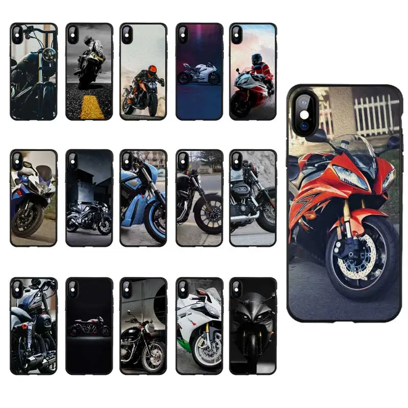 M194 Cool Motorcycle Black Silicone Case Cover For Apple iPhone 11 Pro XR XS Max X 8 7 6 6S Plus 5 5S 5G SE
M194 Cool Motorcycle Black Silicone Case Cover For Apple iPhone 11 Pro XR XS Max X 8 7 6 6S Plus 5 5S 5G SE