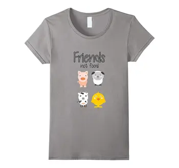 Animals Are Friends Not Food - Funny Cute T-Shirt Print Women Streetwear T Shirt Funny Streetwear Cotton Loose Clothes
Animals Are Friends Not Food - Funny Cute T-Shirt Print Women Streetwear T Shirt Funny Streetwear Cotton Loose Clothes