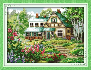 Leisurely House Counted Cross-Stitching 11CT Printed 14CT Handmade Cross Stitch Set Cross-stitch Kits Embroidery Needlework
Leisurely House Counted Cross-Stitching 11CT Printed 14CT Handmade Cross Stitch Set Cross-stitch Kits Embroidery Needlework