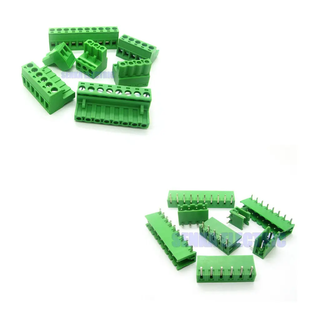 50 Sets/lot 5.08mm Pitch Screw Type 2 - 10 Pins Curved Pin PCB Connector Pluggable Terminal Blocks KF2EDGK
50 Sets/lot 5.08mm Pitch Screw Type 2 - 10 Pins Curved Pin PCB Connector Pluggable Terminal Blocks KF2EDGK
