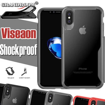 1000pcs New Viseaon Hard PC + TPU Frame Case For iPhone XS Max XR X 8 7 6 6s Plus Armor Transparent Shockproof Protection Cover
1000pcs New Viseaon Hard PC + TPU Frame Case For iPhone XS Max XR X 8 7 6 6s Plus Armor Transparent Shockproof Protection Cover