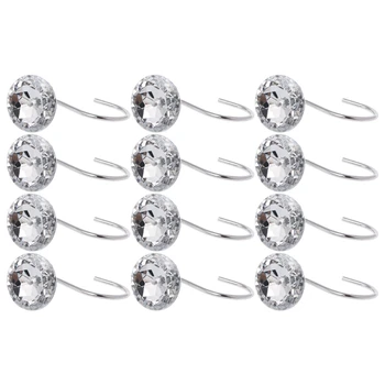 Drop Ship&Wholesale 12Pcs Bathroom Shower Crystal Curtain Hooks Decorative Rhinestone Rolling Holder APR29
Drop Ship&Wholesale 12Pcs Bathroom Shower Crystal Curtain Hooks Decorative Rhinestone Rolling Holder APR29