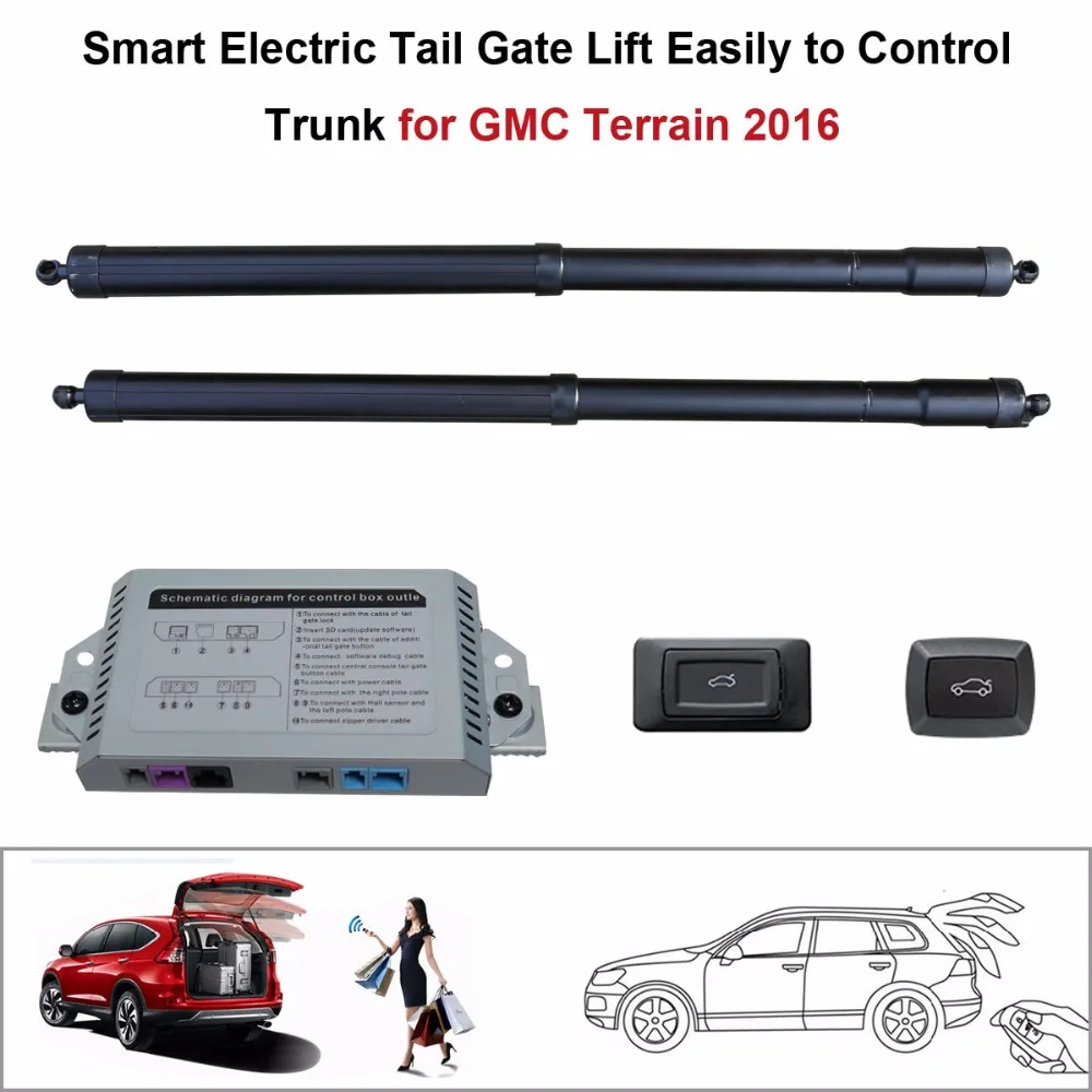 Smart Auto Electric Tail Gate Lift for GMC Terrain 2016 Control Set Height Avoid Pinch With Latch
Smart Auto Electric Tail Gate Lift for GMC Terrain 2016 Control Set Height Avoid Pinch With Latch