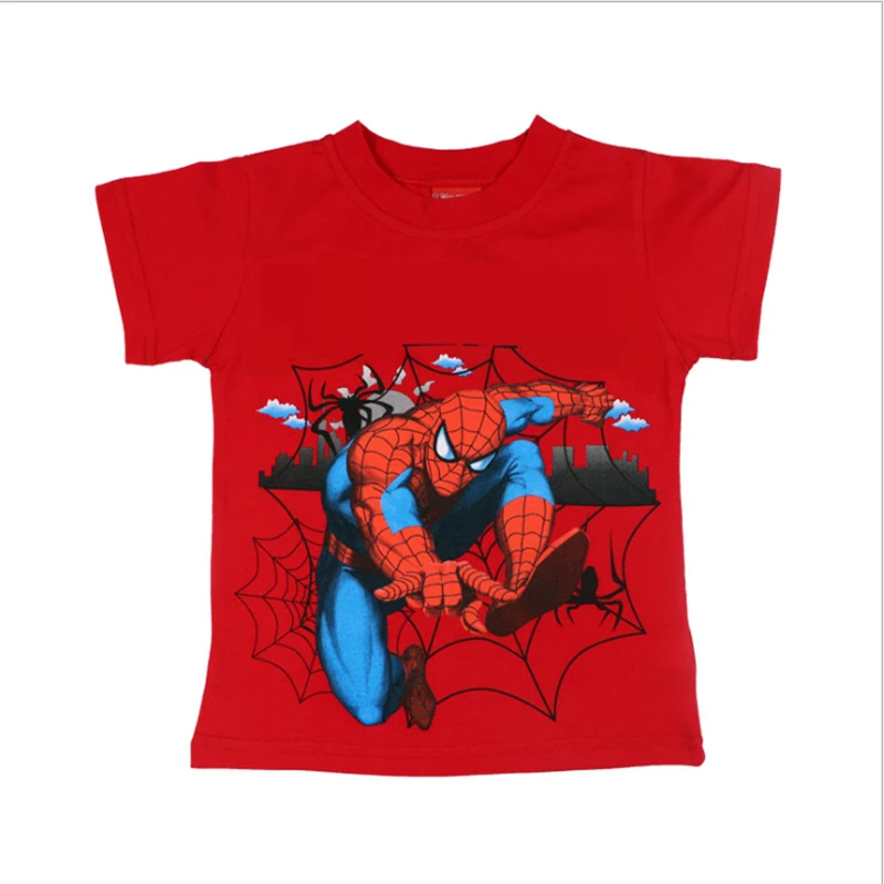 summer boys T shirt Anime spiderman heros Cartoon movie spider man clothes Children for boy Kids T-shirts Clothing birthday gift
summer boys T shirt Anime spiderman heros Cartoon movie spider man clothes Children for boy Kids T-shirts Clothing birthday gift