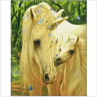 Embroidery Package High Quality Unicorn Mother And Child Animal Top Grade Cross Stitch Kits Free Shipping
Embroidery Package High Quality Unicorn Mother And Child Animal Top Grade Cross Stitch Kits Free Shipping
